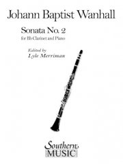 ソナタ・No.2（ヨハン・バプティスト・ヴァンハル）（クラリネット+ピアノ）【Sonata No. 2】
