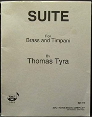 金管とティンパニのための組曲（トーマス・タイラ）（金管十三重奏+ティンパニ）【Suite for Brass and Tympani】