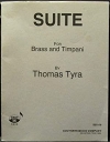金管とティンパニのための組曲（トーマス・タイラ）（金管十三重奏+ティンパニ）【Suite for Brass and Tympani】