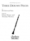 3つのドビュッシーの小品（クロード・ドビュッシー）（クラリネット+ピアノ）【Three Debussy Pieces】