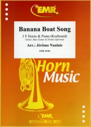 バナナ・ボート・ソング (ホルン三重奏+ピアノ)【Banana Boat Song】
