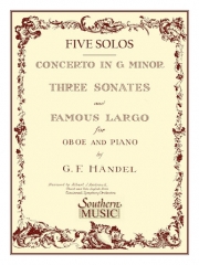 3つのソナタ (ヘンデル)（オーボエ+ピアノ）【Three Sonates Famous Largo】