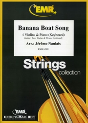 バナナ・ボート・ソング (ヴァイオリン四重奏+ピアノ)【Banana Boat Song】