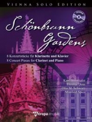 シェーンブルン・ガーデン（オットー・M・シュヴァルツ、トーマス・ドス）（クラリネット+ピアノ）【Schönbrunn Gardens】