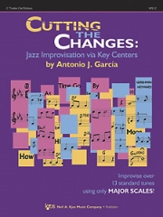カッティング・チェンジ（C Edition)(ギター）【Cutting The Changes : Jazz Improv(C Edition)】