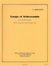 ラルゴとスケルツァンド（ヴィクトル・セルヴァンティ）（ストリングベース+ピアノ）【Largo et Scherzando】