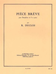 小品  (ルネ・デュクロ)（アルトサックス+ピアノ）【Piece Breve】