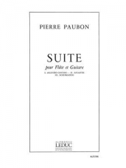 組曲（ピエール・ポーボン）（フルート+ギター）【Suite】
