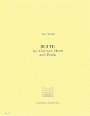 クラリネットとホルンのための組曲（アレック・ワイルダー）（ミックス二重奏+ピアノ）【Suite for Clarinet, Horn and Piano】