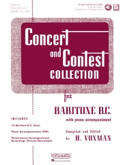 バリトンのためのコンサート & コンテスト・コレクション（ユーフォニアム+ピアノ）【Concert and Contest Collection for Baritone B.C.】