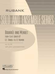 ブーレとメヌエット (ヘンデル)（フルート+ピアノ）【Bourrée and Menuet (From Flute Sonata III)】