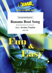 バナナ・ボート・ソング (木管四重奏)【Banana Boat Song】
