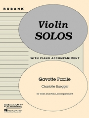 やさしいガヴォット  (シャーロット・ルーガー)  (ヴァイオリン+ピアノ)【Gavotte Facile】