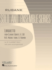 ラルゲット「クラリネット五重奏曲・K.581」より（モーツァルト） (クラリネット+ピアノ）【Larghetto from Clarinet Quintet, K. 581】