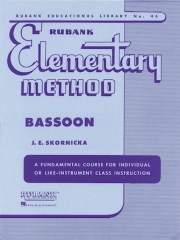 ルバンク初級バスーン教本（バスーン）【Rubank Elementary Method - Bassoon】