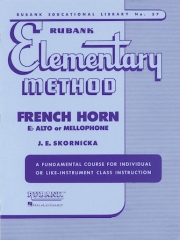 ルバンク初級ホルン教本【Rubank Elementary Method – French Horn In F】