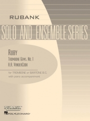 ルビー（ヘイル・A・バンダーコック）（トロンボーン+ピアノ）【Ruby (Trombone Gems No. 1)】