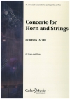 ホルンと弦楽器のための協奏曲 (ゴードン・ヤコブ)（ホルン+ピアノ）【Concerto for Horn and Strings】