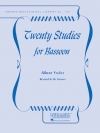 バスーンのための20の練習曲（アルバート・ヴォウレ）（バスーン）【Twenty Studies for Bassoon】