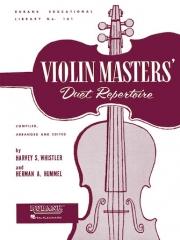 バイオリン・マスターズ・デュエット・レパートリー  (ヴァイオリン二重奏）【Violin Masters' Duet Repertoire】