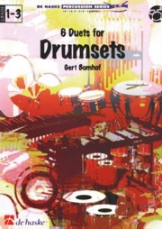 ドラムセットのための6つのデュエット（ゲルト・バンホフ）（ドラムセット二重奏）【6 Duets for Drumsets】
