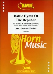 リパブリック賛歌 (ホルン四重奏+ピアノ)【Battle Hymn Of The Republic】