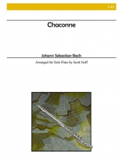 シャコンヌ（フルート）【Chaconne for Solo Flute】