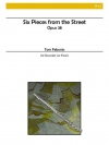 6つの小品（トム・フェボニオ）（フルート）【Six Pieces from the Street】