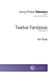 12の幻想曲 （テレマン）（フルート）【Twelve Fantasias】