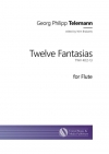12の幻想曲 （テレマン）（フルート）【Twelve Fantasias】
