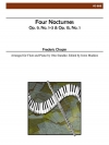 4つのノクターン（フレデリック・ショパン）（フルート+ピアノ）【Four Nocturnes】