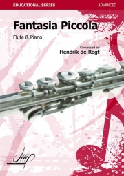 ファンタジア・ピッコラ（ヘンドリク・デ・レフト）（フルート+ピアノ）【Fantasia Piccola】