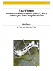 4つの空想（マット・ドラン）（フルート+ピアノ）【Four Fancies】