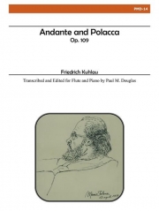 アンダンテとポロネーズ（フリードリヒ・クーラウ）（フルート+ピアノ）【Andante and Polacca】