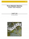 3つのメロディックなスケッチ（ヨーゼフ・リーブ）（フルート+ピアノ）【Three Melodic Sketches】