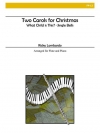 クリスマスのための2つのキャロル（フルート+ピアノ）【Two Carols for Christmas】