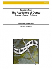 「アカデミー・オブ・ダンス」セレクション（キャサリン・マクマイケル）（フルート+ピアノ）【Selections from The Academie of Dance】