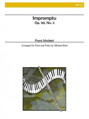 即興曲・Op.90・No.3（フランツ・シューベルト）（フルート+ピアノ）【Impromptu, Op. 90, No. 3】