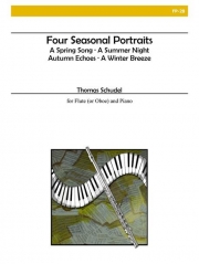 4つの季節の肖像（トーマス・シューデル）（オーボエ+ピアノ）【Four Seasonal Portraits】