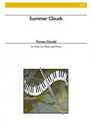 夏の雲（トーマス・シューデル）（オーボエ+ピアノ）【Summer Clouds】
