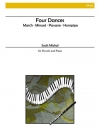 4つのダンス（スコット・ミカル）（ピッコロ+ピアノ）【Four Dances】