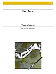 ホット・サルサ（トーマス・シューデル）（ピッコロ+ピアノ）【Hot Salsa】