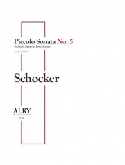 ピッコロ・ソナタ・No.5（ゲイリー・ショッカー）（ピッコロ+ピアノ）【Piccolo Sonata No. 5】