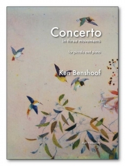 ピッコロ協奏曲（ケン・ベンシューフ）（ピッコロ+ピアノ）【Piccolo Concerto】