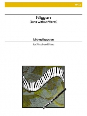ニガン（マイケル・アイザクソン）（ピッコロ+ピアノ）【Niggun (Song Without Words)】