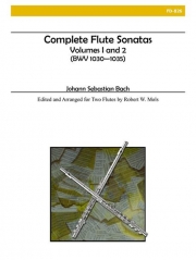 フルート・ソナタ（バッハ）（フルート二重奏）【Flute Sonatas】