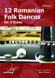 12のルーマニア民俗舞曲（フルート二重奏）【12 Romanian Folk Dances】