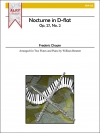 ノクターン・変ニ長調 （フレデリック・ショパン）（フルート二重奏+ピアノ）【Nocturne in D-Flat】