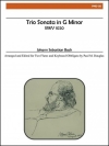 トリオ・ソナタ・ト短調・BWV 1020 （バッハ）（フルート二重奏+ピアノ）【Trio Sonata in G Minor, BWV 1020】