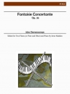協奏的幻想曲 （ジュール・ドゥメルスマン）（フルート二重奏+ピアノ）【Fantasie Concertante】